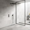 Whizmax Linear Drain, Brushed Nickel Shower Floor Drain, High Flow Shower Drain Kit with Removable Grid Cover, Hair Filter,Stainless Steel - 3 of 4