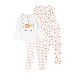 Cutie Pie Gender Neutral Baby PJ Matching Set - 1 of 2