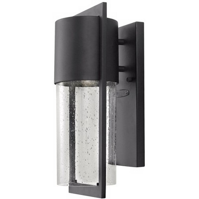 Hinkley Shelter 15 1/2" High Black Outdoor Wall Light