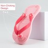 Smily Mia Wearable Bably Single Flip Flop Teether Toy for Infants 3 Months Plus, Adorable Baby Toy for Soothing Teething Pain - 2 of 3