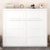 Streamdale Queen Size Murphy Bed Wall Bed,White - 2 of 4