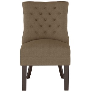 Winslow Tufted Back Chair Taupe - Threshold , Brown