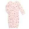 Harry Potter Hedwig Owl Baby Girls 3 Pack Sleeper Gown Newborn to Infant  - 4 of 4