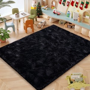 Area Rugs for Living Room Bedroom, Non-Slip Fluffy Soft Shag Carpet for Kids Home Dorm Decor - 1 of 4