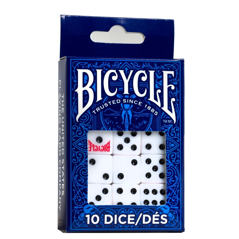 Bicycle Dice - Pack of 10, 1 of 6