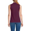 Lands' End Women's Sleeveless Polished Essentials Mock Neck Top - 2 of 3