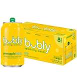 bubly Pineapple Sparkling Water - 8pk/12 fl oz Cans