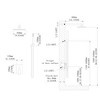 LOVMOR Wall-Mounted Shower System Combo Set with Handheld and 12"Shower head - 4 of 4