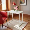 SEVOBAL Folding Desk Compact Computer Desk for Home Office Folding Table Writing Table for Small Spaces Study Table Laptop Desk, White, 87"*51"*11.5" - 2 of 4