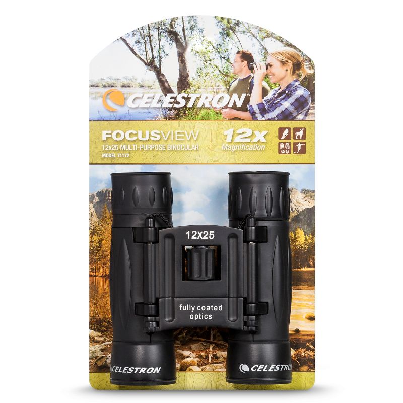 CELESTRON Focusview 12x25 Binocular, 1 of 4