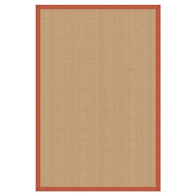 Athena Wool Runner - Orange (2'6" X 8')