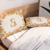 Deny Designs Standard Iveta Abolina Retro Florals 70s Cream Pillow Shams - 2 of 3