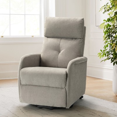 Gina Mid-century Power Remote Recliner with Metal Base  | ARTFUL LIVING DESIGN