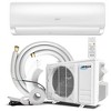Apollo 18000 BTU 230V 18 SEER2 1000 sq ft Ductless Mini Split AC with Heat Pump 12' Lineset - 3 of 4