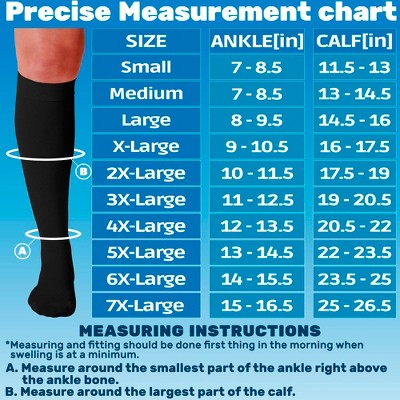 Absolute Support Women''s 20'30mmHg Medical Compression Socks ' Knee High Support Hose for Varicose Veins & Swelling Relief, A501W - image 4