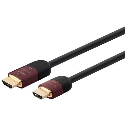 Monoprice HDMI High Speed Active Cable - 100 Feet - Black, 4K@60Hz, HDR, 18Gbps, 26AWG, YUV, 4:4:4, CL2 - Cabernet Ultra Active Series