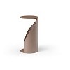 Whiteline Modern Living Willie Large Side End Table, Black/White - 3 of 4
