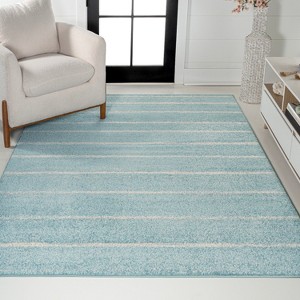 Williamsburg Minimalist Stripe Area Rug - JONATHAN Y - 1 of 4
