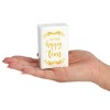 Juvale 60-Pack Facial Tissue Souvenirs for Guests - Welcome Bag Party Favors and Pocket-Size Travel Packs - Wedding Design - 4 of 4