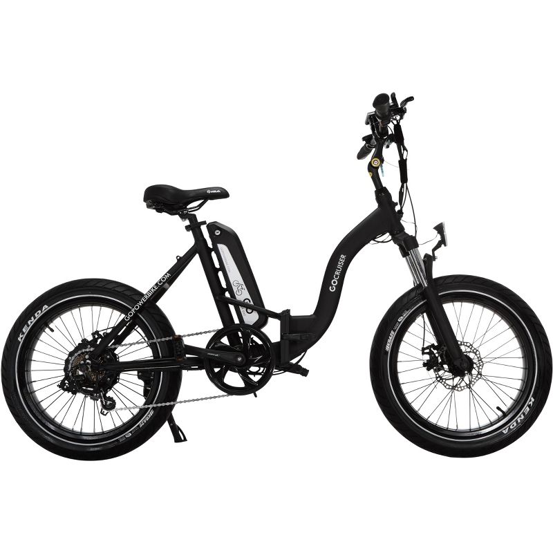 Go Power Bike 20&#34; Go Cruiser Step Through Electric Folding Cruiser Bike - Black, 3 of 15