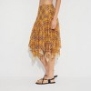Women's Mesh Asymmetrical Skirt - Wild Fable™ - 4 of 4
