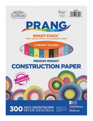 Pacon Tru-Ray Smart Stack Construction Paper Assorted Colors 9inx12in 240 Sheets