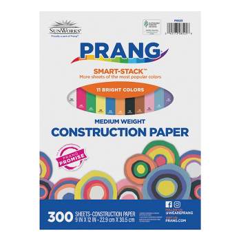 Construction Paper, Electric Orange, 12 x 18 , 50 Sheets, 1 - City Market