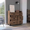 NicBex 5 Drawer Dresser for Bedroom,Mordern Storage Cabinet with Open Shelf for Living Room,Dining Room,Hallway - 2 of 4