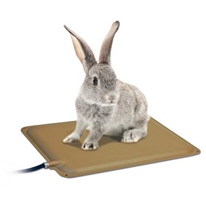 K&H Pet Products Outdoor Heated Small Animal Pad Tan 9" x 12" 25W - 1 of 1