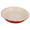 Cuisine & Company Artisan Series Bakeware MATISSE 11.5" Pie Dish Red - 2 of 4