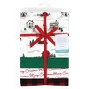 Hudson Baby Unisex Baby Cotton Flannel Receiving Blankets, Christmas Scene, One Size - 2 of 4