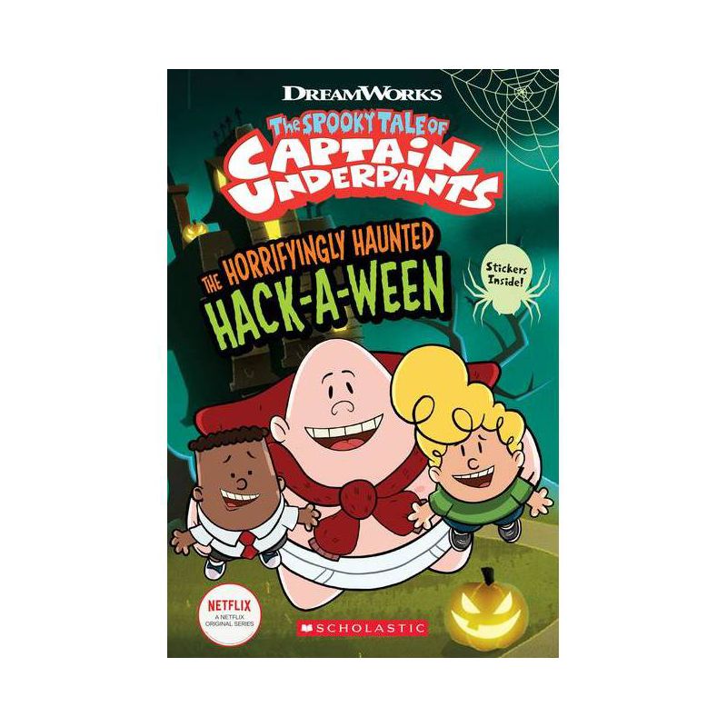 The Horrifyingly Haunted HackAWeen (the Epic Tales of Captain Underpants Tv: Comic Reader) - by Meredith Rusu (Paperback), 1 of 2