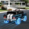 12V Kids Electric Ride-On Car with Parent Remote Control,LED Lights, Bluetooth Music, MP3 Player - 3 of 4