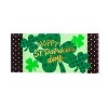 Evergreen Indoor Outdoor Doormat Bundle Set of 5 - Frame and 4 Holiday Seasonal Inserts Valentine's Hearts Easter 4th of July and St. Patricks - 3 of 4