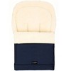 Cover Baby 0-3 Years Scandinavian Organic Wool Adjustable Footmuff in Navy - 3 of 4