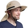 SUN CUBE Sun Hat for Men, Wide Brim Fishing Hat Neck Flap Cover Men, Women, Hiking, Camping, Sun Protection UV, Gardening - 2 of 4