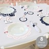 Big Dot of Happiness Batter Up - Baseball - Baby Shower or Birthday Party Paper Charger & Table Decorations Chargerific Kit for 8 - 2 of 4