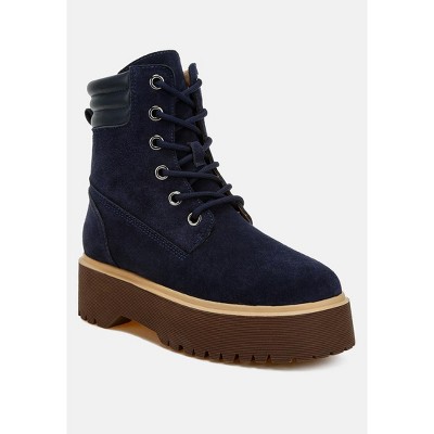 Parula High Ankle Suede Boots