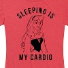 Women's - Disney Princess - Aurora Sleeping Is My Cardio Short Sleeve Graphic T-Shirt - 2 of 4