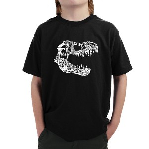 LA Pop Art Boy's Word Art T-shirt - TREX - 1 of 4
