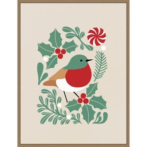 Amanti Art Christmas Icons Prima Set 1 by Dominique Vari Canvas Art Framed - 1 of 4