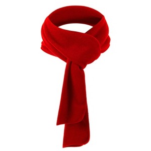 Anna-Kaci Winter Scarf Fleece Neck Warmer Solid Soft Windproof Lightweight Cold Weather Outdoor Gear for Women and Men - 1 of 4