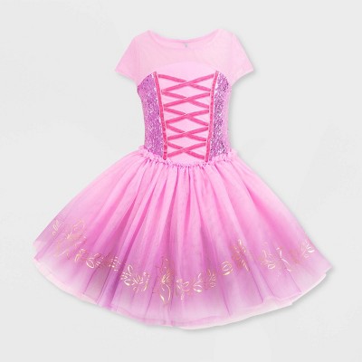 little girl pink fancy dresses