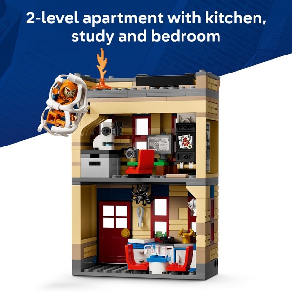 LEGO Marvel Departamento de Peter Parker Juguete de Construcción de Superhéroes 76317 3