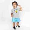 The Juniper Shop Mini Smiley Rainbow Cloud Lumi Toddler Short Sleeve Tee - 3 of 4