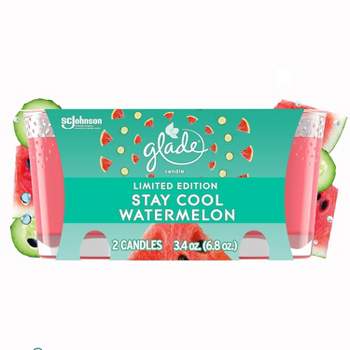 Glade Candles - Stay Cool Watermelon - 6.8oz/2ct