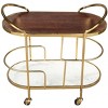 Zuo Antalya Bar Cart Multicolor - image 4 of 4