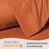 LuxClub 2 PC Performance Microfiber Solid Pillowcase Set - 3 of 4