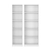 NicBex 71" H 3 Piece Bookcase Set Storage Cabinet Bookshelf with 14 Shelves for Living Room and Bedroom - 2 of 4