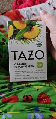 Tazo Organic Peachy Green Tea - 20ct : Target